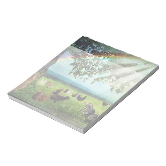 Chicken Heaven Notizblock (Rotiert)