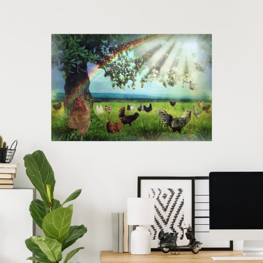 Chicken Heaven Poster (Heimbüro)