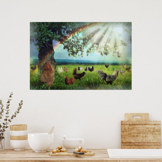 Chicken Heaven Poster (Küche)