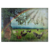 Chicken Heaven Schneidebrett (Vorderseite)