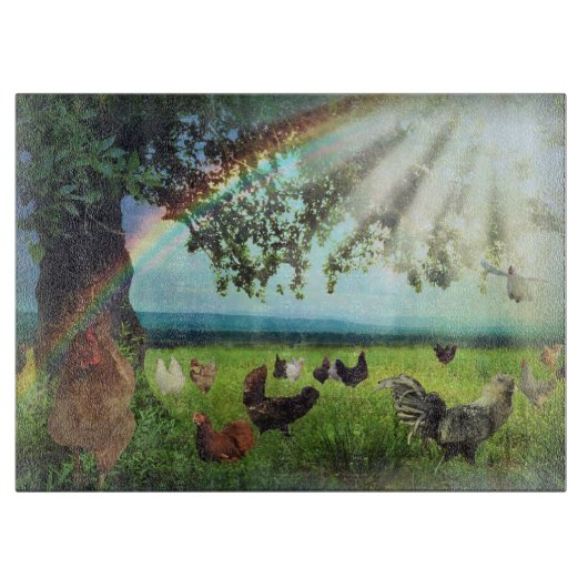 Chicken Heaven Schneidebrett (Vorderseite)