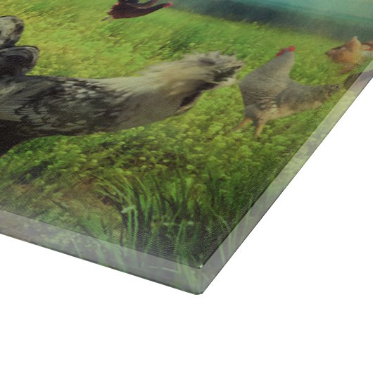 Chicken Heaven Schneidebrett (Ecke)