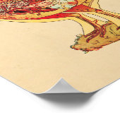 Chicken Hen Anatomy Chart Poster (Ecke)