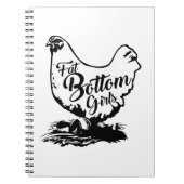 Chicken Hen Fat Bottom Notebook Notizblock (Vorderseite)