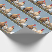 Chicken Hen Geschenkpapier (Ecke)