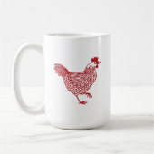 Chicken Hen Kaffeetasse (Links)
