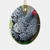 Chicken Hen Keramik Ornament (Rechts)