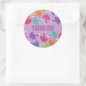 Chicken Hen Muster Vielen Dank für Ihr Aufkleber (Tasche)