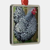 Chicken Hen Ornament Aus Metall (Rechts)