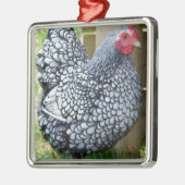 Chicken Hen Ornament Aus Metall (Links)