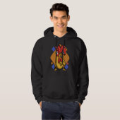 chicken hen rooster hoodie (Vorne ganz)