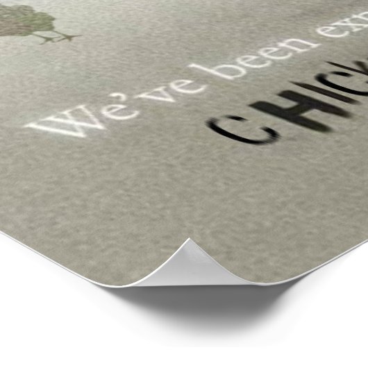 CHICKEN HILL POSTER (Ecke)