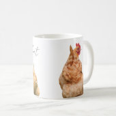 Chicken Hintern Kaffeemaschine Tasse (VorderseiteRechts)