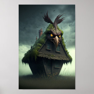Chicken Horror House Poster