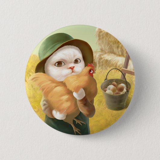 Chicken Hug Button (Vorderseite)