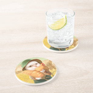 Chicken Hug Getränkeuntersetzer