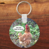 Chicken Humor Schlüsselanhänger (Vorderseite)