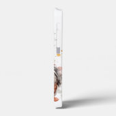 Chicken iPad iPhone Case Wasserfarbe Hen Rooster (Rückseite / Links)