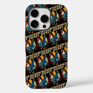 Chicken Jockey Trump Funny Meme iPhone 16 Pro Hülle