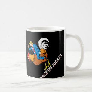 Chicken Jockey Trump Funny Meme Surreal Spaß T-Shi Kaffeetasse