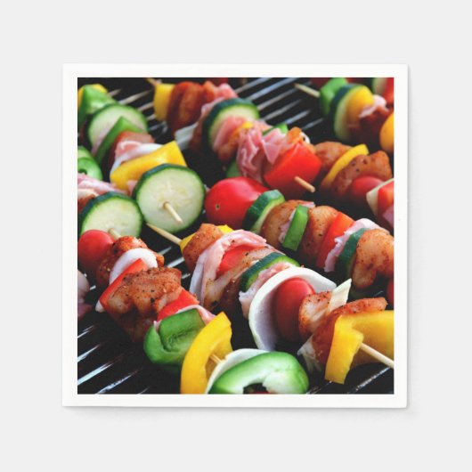 Chicken Kebab Serviette (Vorderseite)