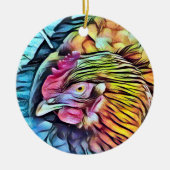 CHICKEN KERAMIK ORNAMENT (Vorne)