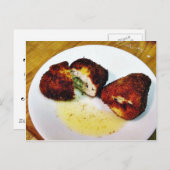Chicken Kiev Postkarte (Vorne/Hinten)