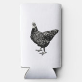 Chicken lady  selters dosenkühler (Rückseite)