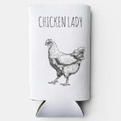 Chicken lady  selters dosenkühler (Vorderseite)