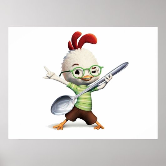 Chicken Little Dancing Poster (Vorne)