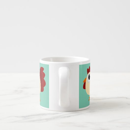 Chicken Little Espressotasse (Rückseite)