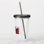 Chicken Logo Acryltrinkbecher (Links)