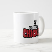 Chicken Logo Jumbo-Tasse (Vorderseite Rechts)
