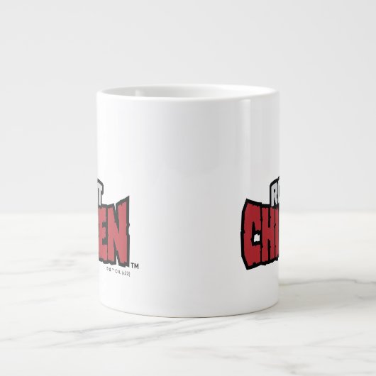Chicken Logo Jumbo-Tasse (Vorderseite)