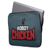 Chicken Logo Laptopschutzhülle (Vorderseite Links)