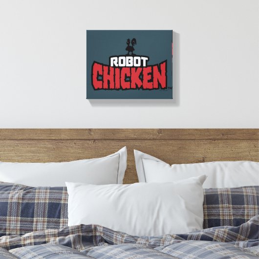Chicken Logo Leinwanddruck (Insitu (Schlafzimmer))