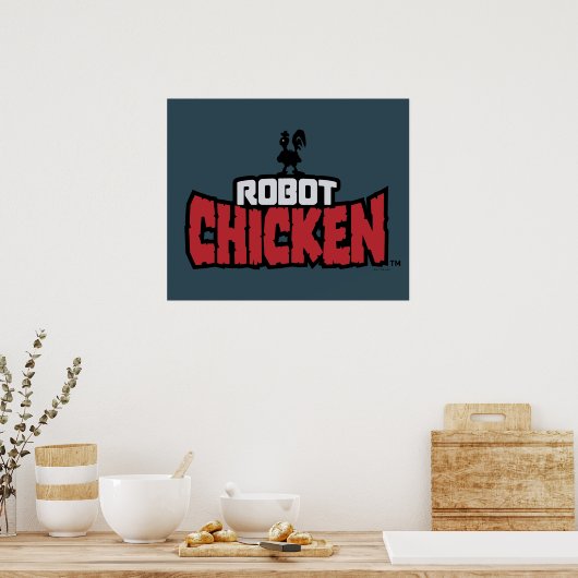 Chicken Logo Poster (Küche)