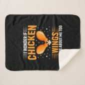 Chicken Lover | Chicken Wing Sherpadecke (Vorderseite (Horizontal))