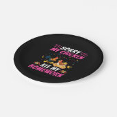 Chicken Lover | My Chicken Ate My Homework Pappteller (Schrägansicht)