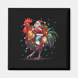 Chicken Lover Xmas Ristorante La Lanchetta Magnet