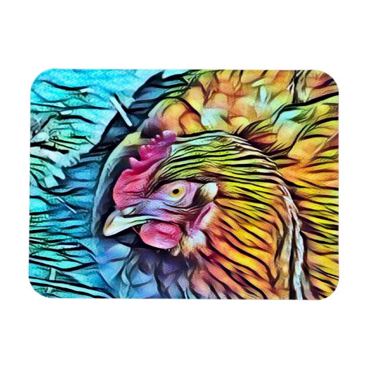 CHICKEN MAGNET (Horizontal)