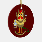 Chicken Marsala Keramik Ornament (Rechts)