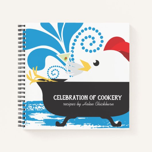 Chicken Martini persönliches Kochbuch Rezept Notizblock (Vorderseite)