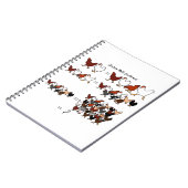 Chicken Math Notebook Notizblock (Linke Seite)