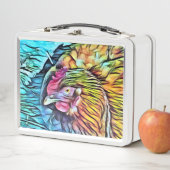 CHICKEN METALL BROTDOSE (Beispiel)