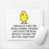 CHICKEN MOTIVES MOUSEPAD (Mit Mouse)