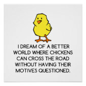 CHICKEN MOTIVES POSTER (Vorderseite)