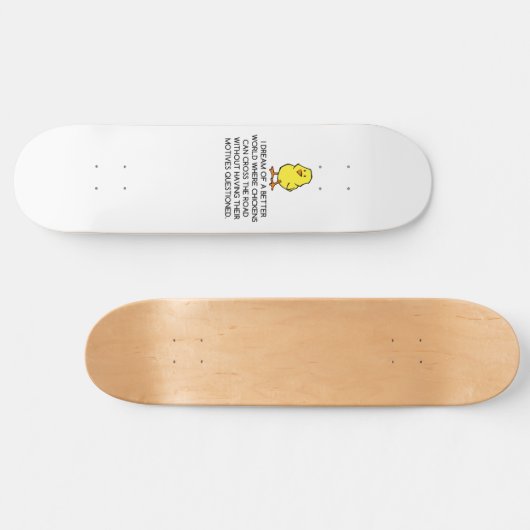 CHICKEN MOTIVES SKATEBOARD (Horizontal)