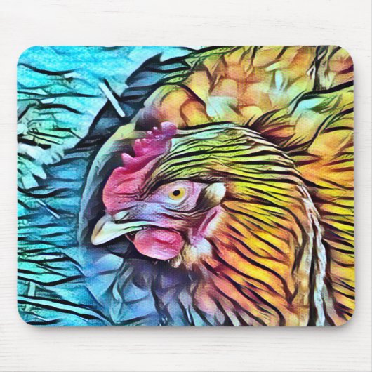 CHICKEN MOUSEPAD (Vorne)