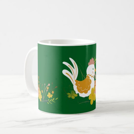 Chicken Mug Kaffeetasse (Vorderseite Links)